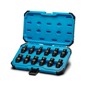 5-3340 Capri Tools 886352533409 3/8 In Drive Universal Impact Socket Set 8-19 Mm Metric 12-piece