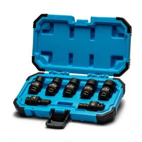Capri Tools 886352533904 38 Inch Drive Universal Impact Socket Set 38-34 7-piece