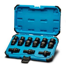 Capri Tools 886352553902 1/2 Inch Drive Universal Impact Socket Set 7/16-15/16 Sae 9-piece