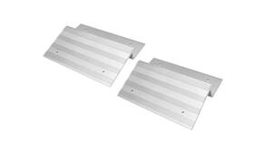 1004183411 Cargosmart 12 Inch Aluminum Truck Loading Ramp Plate Kit Includes 2 Plates