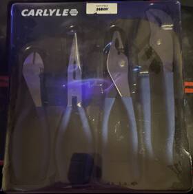 Psa4 Carlyle By Napa 4 Pc Pliers Set Groove Joint Slip Long Nose
