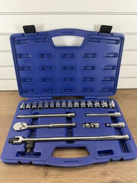 Wcp034721 Carlyle Tools By Napa Css12021m Socket Set 1/2 Inch 21 Pc