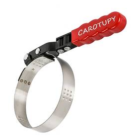 Wrench1004 Carotupy Medium Oil Filter Wrench Removal Tool Adjustable From 3-5/6 Inch To 4