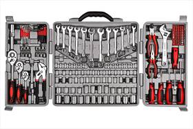 Cartman 313093193109 #1 Mechanics Repair Tool Set With 205pieces