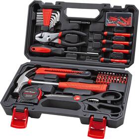 Cartman 313101276237 126-piece Home Tool Set Kit Basic Household Hand Tools With Storage Cas