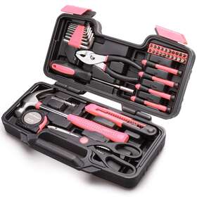 Cartman 943536305031 39piece Tool Set General Household Hand Kit With Plastic Toolbox