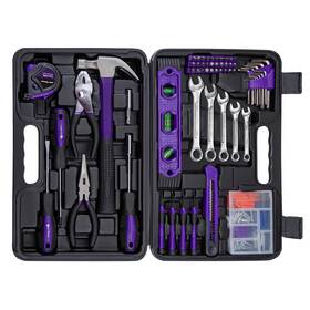 Cartman 943536329624 152-piece Basic Household Hand Tool Set With Toolbox Storage Case All Purpos