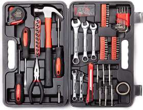 Cm-tk-21 Cartman Automotive And Household Tool Set Home Repair Mechanics Tools With Box 148 Pcs