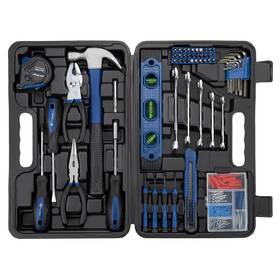 Cm-tk152-blue Cartman General Hand Tool Kit With Plastic Toolbox Automotive Wrench Set