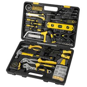 Cm-tk218-20y Cartman 218pcs Tool Set General Household Hand Kit Plastic Toolbox Storage Case New
