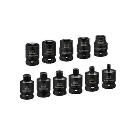 Cs109 Casoman 3/8-inch Drive Pipe Plug Socekt Set Sae Cr-mo Tapered Male Square