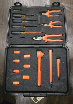 Its-mb410 Cementex Double Insulated Electricians Tool Kit Missing Tester