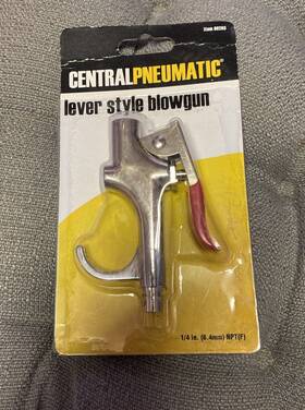 68263 Central Pneumatic New Tools Lever Style Blowgun