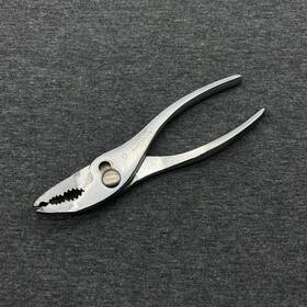 3207 Challenger Vintage Thin Curved Nose Slip Joint 6.75 Inch Pliers Usa