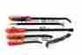 Chib306 Aj 6pc Mechanic Pry Bar Tool Set Automotive Shop Tools Heel Flat Curved Auto 794685163098