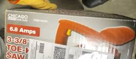 Chicago Electric 789610997893 Nib Flush Edge Cutting Toe Kick Power Saw Sm 1