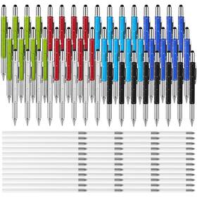 Pen-08 Chinco 48 Pieces 6 In 1 Ballpoint Tech Pen For Men Multi Function Tools