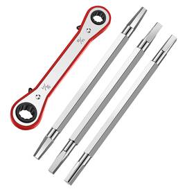 Yr-chumia-1912 Chumia 4 Pcs Metal Seat Removal Set Including 3 Tools And A 3/8 Inch 7/1