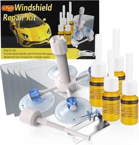Cl-sdf-19m Clamper Windshield Crack Repair Kit For Chips And Cracks