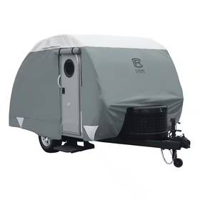 Classic Accessories 445010945928 Polypro Iii 100 Inch L X 62 W 54 H Teardrop Trailer Cover