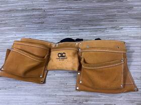 I370x3 Clc Heavy Duty Work Apron 8 Pockets