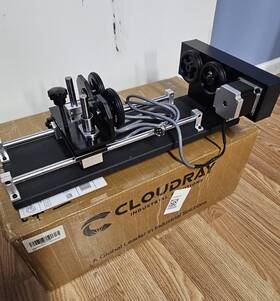 B073pfkswc Cloudray Co2 Laser Rotary Attachment