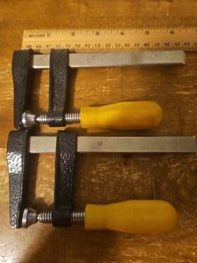27300 Columbian A186 Sliding Bar Clamps