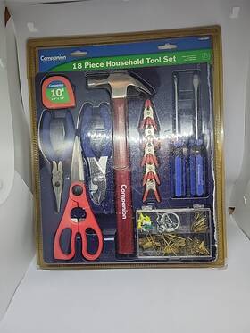 30389 Companion 18 Piece Household Tool Set Genuine Sears Product New In Package