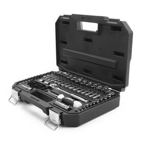 Hhmts411 Consumer Products 90-piece 3/8-inch Mechanics Tool Set Chrome Finish