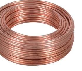 Cp-1250-gf Copper Wire Usa 12 Ga Solid Bare Round 50 Ft. Coil Dead Soft 99.9% Pure
