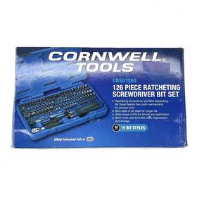 Cbsd126s Cornwell Tools 126 Piece Ratcheting Screwdriver Bit Set