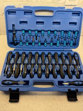 Ctgt42s Cornwell Tools - 42 Piece Master Terminal Tool Kit Excellent Ships Free