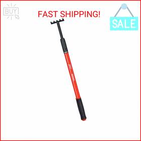 Corona Clipper 038313030605 Extendable Handle Cultivator Yellow 18-32 Inch For Gardening