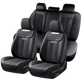 Scu039 Coverado Car Seat Covers Full Set Luxury Nappa Leather Cover Universal