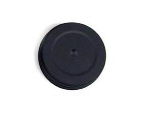 Craft Outlet Inc 856964902566 Black 2.75 Inch Small Screw On Lid With Hole Set Of 6
