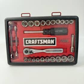 33492 Craftsman Standard/metric 29pc 3/8 Inch Mechanics Tool Set #33492