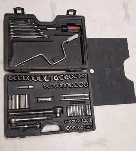 33686 Craftsman Tools Usa Mechanic 86pc Set Case Socket Wrench