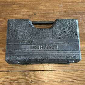 33773 Craftsman 48 Pc 1/4 Inch And 3/8 Ratchet Socket Set #33773 With Case Made In Usa