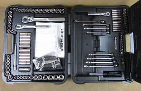 34137 Craftsman Nice Usa No.9 137 Piece Mechanics Tool Sae/metric Socket Set