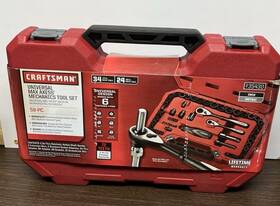 36430 Craftsman 58 Piece Universal Max Axess Mechanics Tool Set