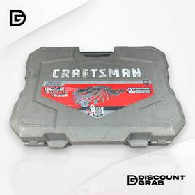 Cmmt99154 Craftsman 885911882309 Overdrive 154-piece Sae And Metric Mechanics Tool Set