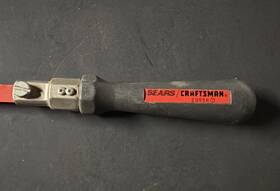 935561 Craftsman 93556 Vintage Rare Sears No. Hacksaw Saw Blade Holder Usa