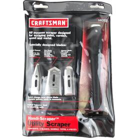 940690 Craftsman Vintage 40690 Handi-scraper Utility Scraper With 3 Blades And Handle Usa