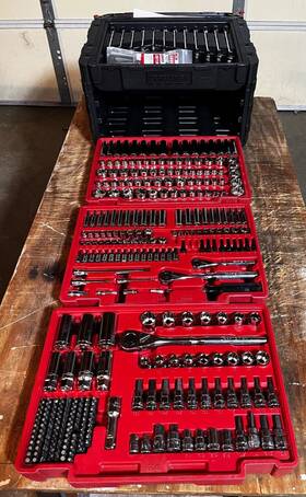 981080001 Craftsman 450-piece Mechanics Tool Set With 3 Drawer Case Box 450pc 99040