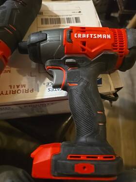 A227 Craftsman Tool Set Driver And Vibrating Charger Battery