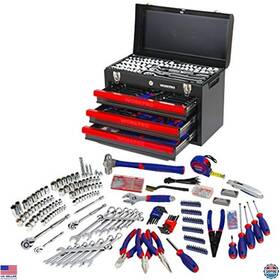 B019mdjxy4 Craftsman 408-piece Mechanics Tool Set With Heavy Duty Metal Box For Home Repair