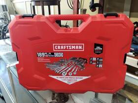 Peices-cmmt12134 Craftsman Cmmt12134 Mechanics Tool Set 1/4 Inch -1/2 Drive 189