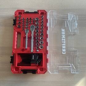 Cmmt45071 Craftsman 70pc Versastack Mechanic Tool Set Metric/sae 1/4 And 3/8