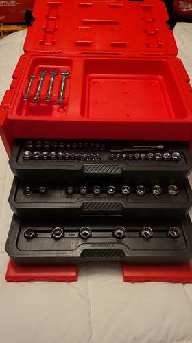Cmmt45243 Craftsman 243-piece Sae And Metric Combination Chrome Mechanics Tools Set - New