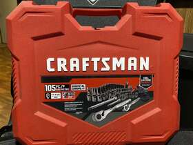 Cmmt45304 Craftsman 105 Pieces Mechanics Tool Set